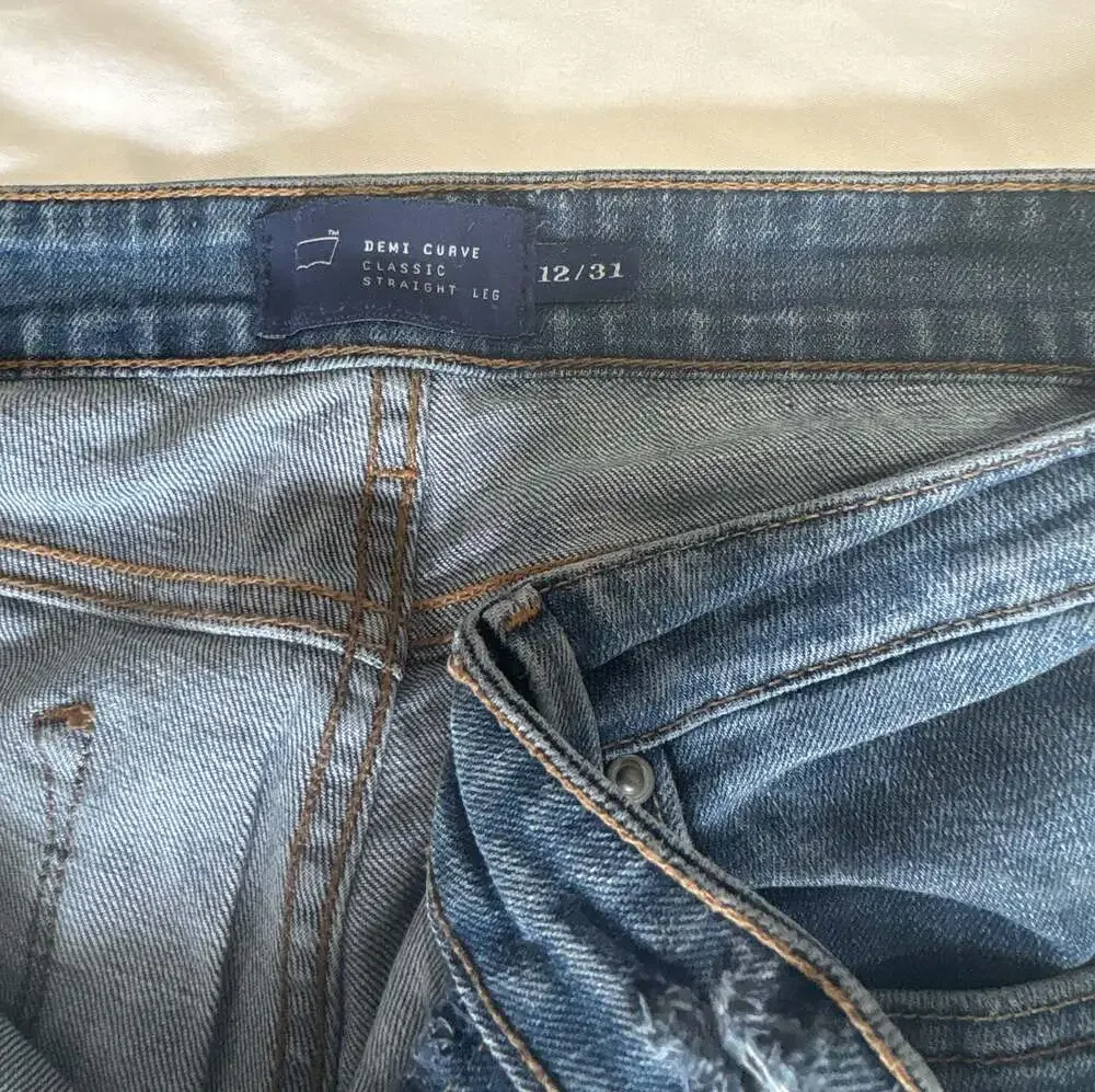 Levi's Demi Curve Classic Straight Leg Blue Jeans Women's Size 12/31